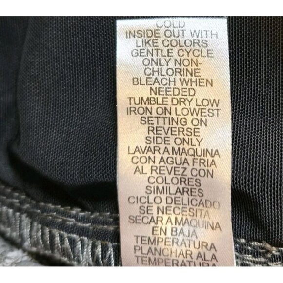 Democracy Shorts Women's 8 Absolution Technology Stretch Grey Gray Casual Cotton - Picture 9 of 9